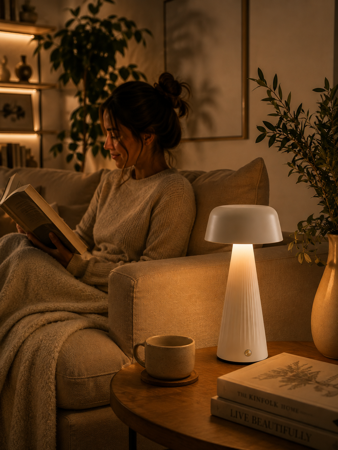LumaGlow™ — Luminária LED Sem Fio
