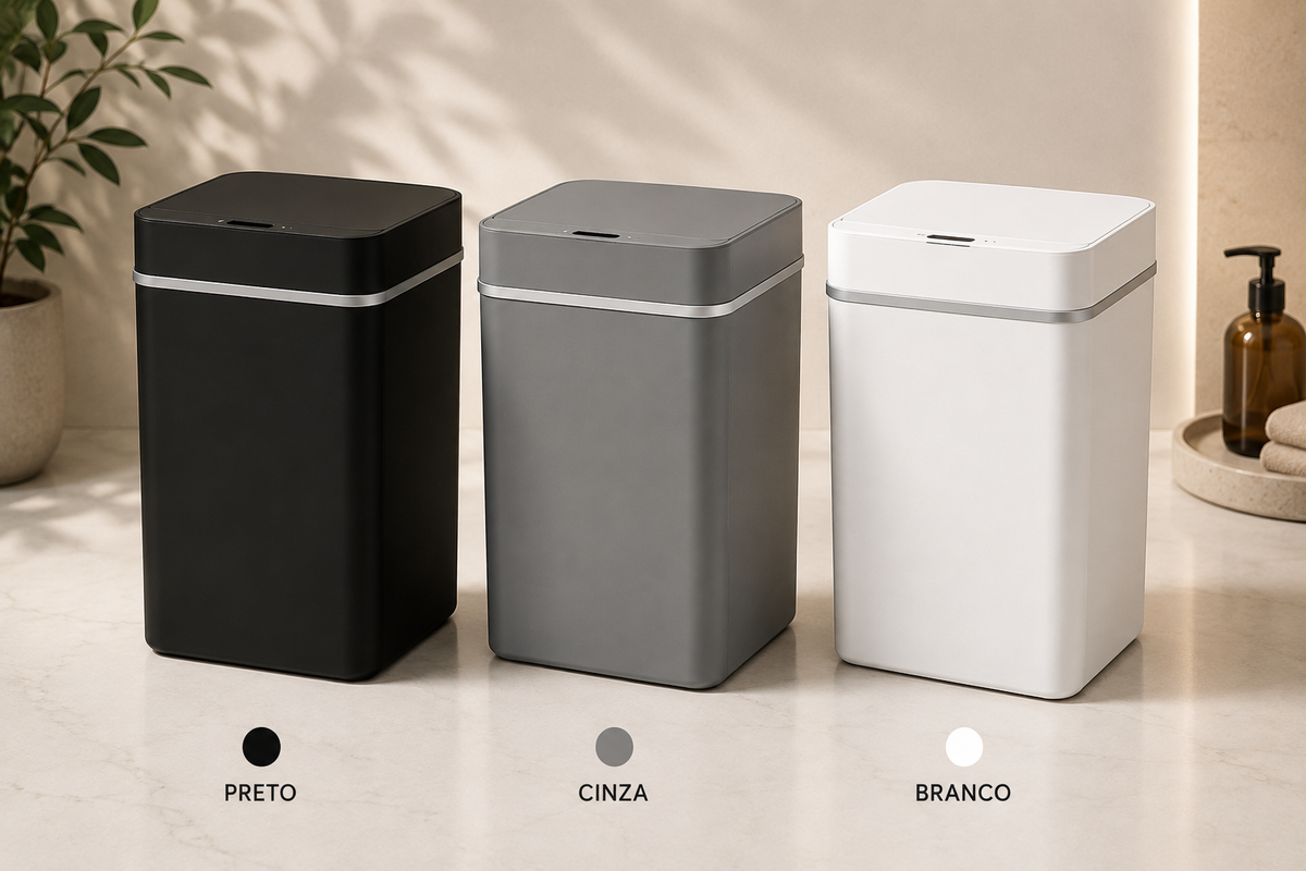 Avenor Sense™ — Lixeira Inteligente com Sensor