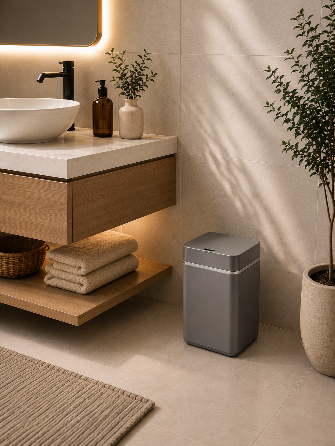 Avenor Sense™ — Lixeira Inteligente com Sensor