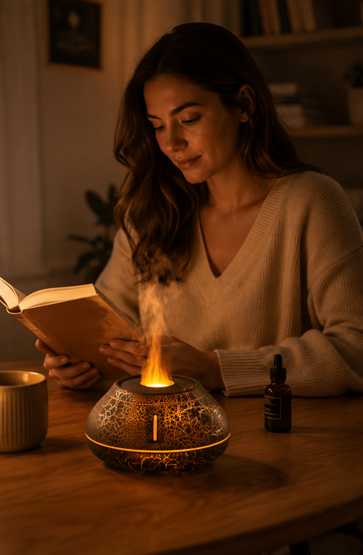 FlameAura™ | Difusor Inteligente de Aromas