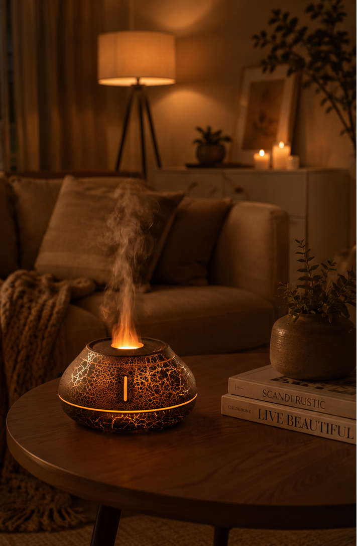 FlameAura™ | Difusor Inteligente de Aromas
